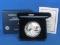 American Eagle 1 Oz Silver Proof Coin – 2013 W – Original Case/Box/Paper