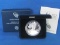 American Eagle 1 Oz Silver Proof Coin – 2014 W – Original Case/Box/Paper