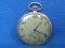 Elgin Model 4 Open Face Pocket Watch – 17 Jewels – Runs – Size 12s