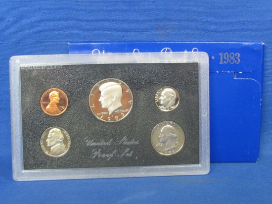 United States Proof Set – 1983 S – in Original Government Packaging