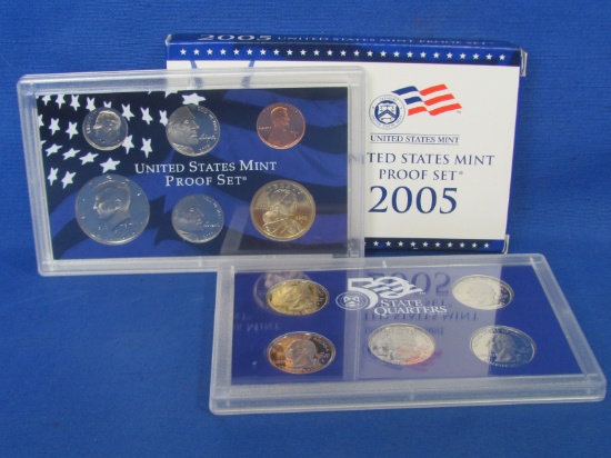 United States Proof Set – 2005 S – 11 Piece Set in Original Government Packaging