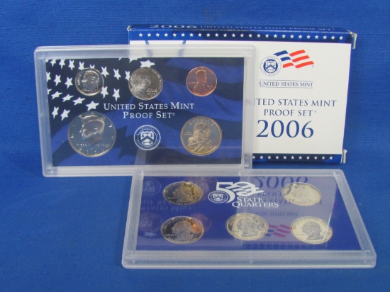 United States Proof Set – 2006 S – 10 Piece Set in Original Government Packaging