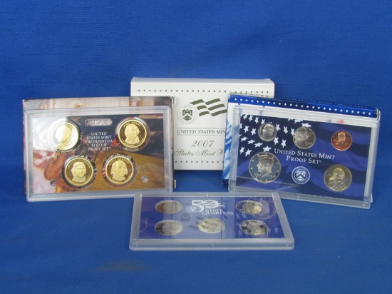 United States Proof Set – 2007 S – 14 Piece Set in Original Government Packaging