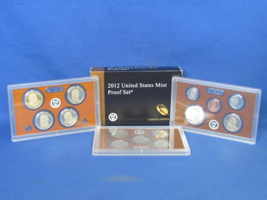 United States Proof Set – 2012 S – 14 Piece Set in Original Government Packaging
