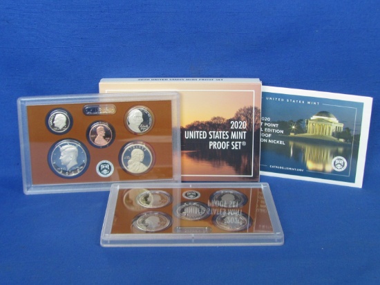 United States Proof Set – 2020 S – 10 Piece Set in Original Government Packaging