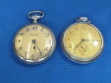 2 Pocket Watches for Parts/Repair: Granges Swiss & Earls Jeweled  - Not running