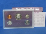 United States Proof Set – 1986 S – in Original Government Packaging