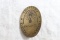 Vintage Brass California Electric Company Employee ID Badge 2 1/2