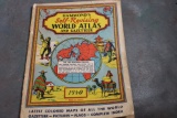 1940 Hammond's Self-Revising World Atlas and Gazetteer - Latest Maps of all the World
