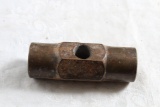 Antique Brass Hammer Head 3 1/4