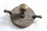 1897 Missouri Lamp & Mfg. Co. Fire Extinguisher Cap Steam Punk Brass