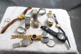 Misc. Lot of Vintage Wristwatches Timex, Gruen, Timex Electric Date Dynabeat,