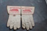 Vintage BOSS Railroad Engineer Gloves New/Old Stock 12