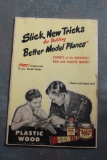 1946 Plastic Wood SLICK TRICKS FOR BUILDING BETTER MODEL PLANES Booklet
