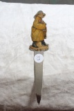 Rare Antique Nabisco Uneeda Biscuits Advertising Chromolitho Letter Opener