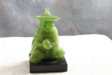 Rony Italy Faux Jade Buddah Figurine 4 3/4