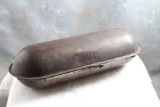 Ideal Pat'd 1897 Metal Bread Tube Loaf Baking Pan Primitive