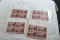 Lot of 16 1846 Entry Into Santa Fe Unused 3 Cent Postage Stamps