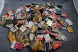Large Lot of Advertising Vintage Matchbooks & Match Boxes 2 Pounds of Them