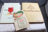 1935 The Service Cook Book by Ida Bailey Allen & Joys of Jello Cookbook 1970's