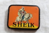 Vintage Sheik Condom Tin Copyright 1931 with Contents