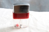 Vintage See Through Lighter with Red and White Dice Scripto Vu Lighter?