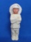 Vintage Hard Plastic Toy – Native American Chief (looks like a boy)  5 1/2” tall