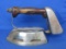 Vintage Diamond Self Heating Iron – Gas Powered – By Akron Lamp & Mfg Co.