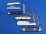 Lot of Folding Knives: Cub Scout by Camilus, Sears Craftsman, Colonial & more..