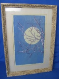 Framed & Matted Limited Edition Print “Moon Glow” by Angie Shannon 1967 – 21/22
