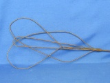Vintage Wire Rug Beater with Wood Handle – 33 1/4” long
