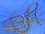 Horse Bridle with Bit and Reins