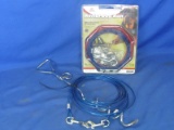Aerial Dog Run 25'- New in Package & New Stake w/ cable