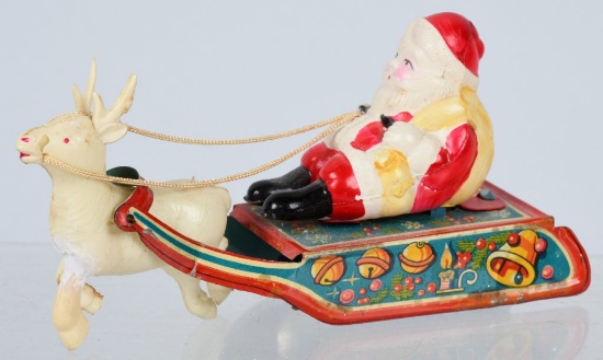 SCARCE JAPAN FRICTION SANTA CLAUS SLEIGH