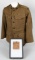 WWI 40TH ENGINEERS CAMOUFLAGE UNIT IDED TUNIC