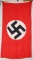 WWII NAZI GERMAN VEHICLE IDENTIFICATION FLAG