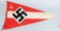 WWII NAZI GERMAN HITLER YOUTH PENNANT - FLAG