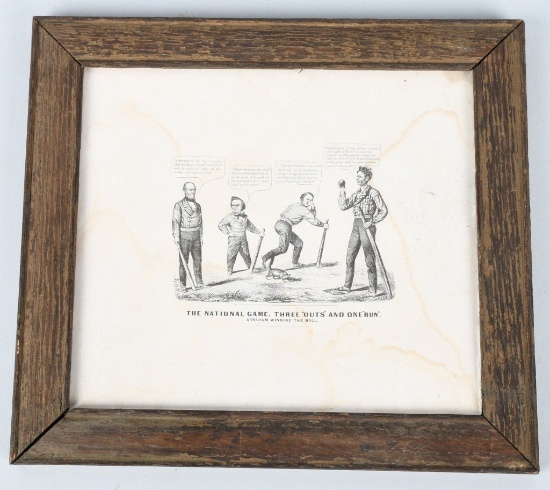 19TH CENT ABRAHAM LINCOLN POLITICAL CURRIER & IVES