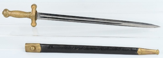 AMES 1871 U.S.N SHORT SWORD & SCABBARD