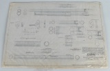 ORIGINAL WINCHESTER MODEL 1893 BLUE PRINTS 93 1896