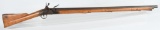 EARLY .72 FULLSTOCK FLINTLOCK MUSKET