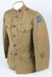 WWI U.S. ARMY 13TH RAILROAD ENGINEERS TUNIC