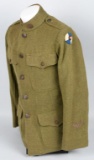 WWI IV CORPS 37TH ENGINEERS OCCUPATION DUTY TUNIC