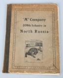 WWI HISTORY M CO. 339TH INF. IN NORTH RUSSIA