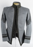 WEST POINT CADET SERGEANT TUNIC, ID'D, 1907