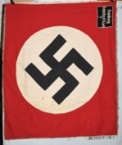 WWII NAZI GERMAN BAMBERG TRAIN STATION FLAG