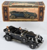 TIPP &CO CLOCKWORK HITLER'S FUHRER WAGEN w/ BOX