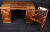 1929 ADOLF HITLER'S PERSONAL DESK & CHAIR