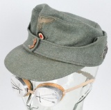 GERMAN ARMY MOUNTAIN TROOP HAT W/ GOGGLES