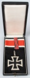 WWII NAZI CASED KNIGHT'S CROSS OF THE IRON CROSS